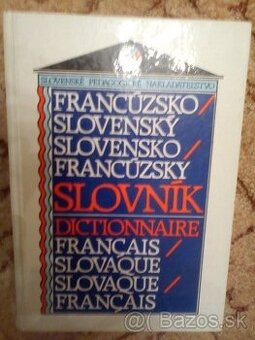 Francúzsko-slovenský, slovensko-francúzsky slovník