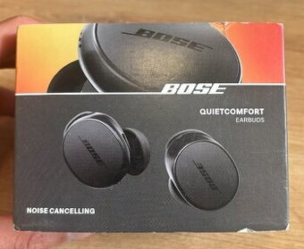 Bose Quietcomfort earbuds - čierne sluchadlá