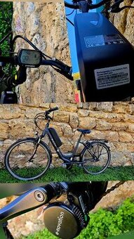 Mestský elektrobicykel s novou batériou
