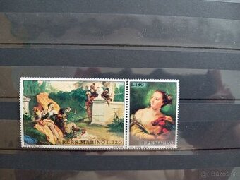 Poštové známky č.927 - San Maríno - umenie
