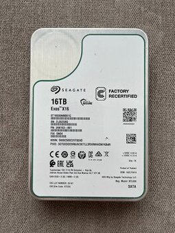 3,5" HDD Seagate Exos - RECERTIFIED - 16TB