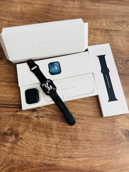 Apple watch 9 midnight 45mm v záruke