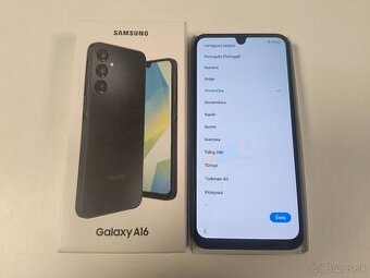 NOVÝ Samsung Galaxy A16 128GB Black