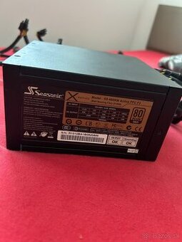 SEASONIC zdroj 660W X-660 (SS-660KM F3)/ 80PLUS Gold/ cable - 1