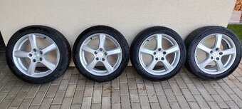 Predám 17"alu disky so zimnými pneumatikami