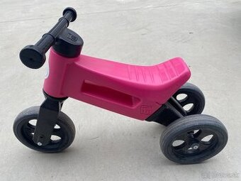Odrážadlo FUNNY WHEELS Rider Sport ružové 2v1, 18m+