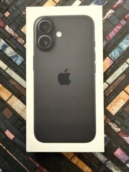 Apple iPhone 16 256gb nerozbalený.