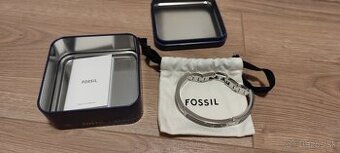 Pánsky náramok Fossil – chirurgická oceľ, veľmi málo nosený