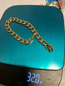 Pozlátená retiazka na ruku - 1