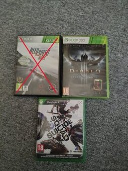 Predám hry na Xbox