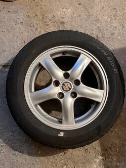 Predám sadu letných pneumatík spolu s diskami