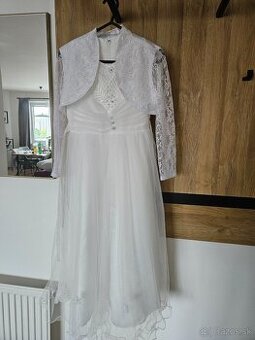 Šaty na 1. sv. prijímanie velk. 140