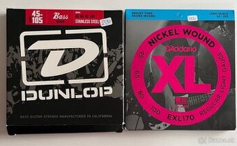 BASGITAROVÉ STRUNY DUNLOP