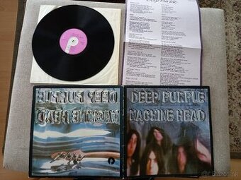 DEEP PURPLE  „ Machine Head“   /Purple  ,1972//rozkl obal+ t