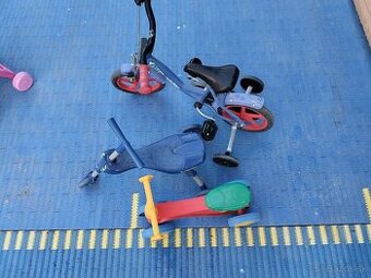 Predám bycikel a odrazadlo scuttlebug