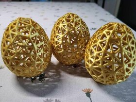 Veľkonočné vajíčko vyrobené na 3D tlačiarni