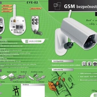 Jablotron GSM kamera EYE 02