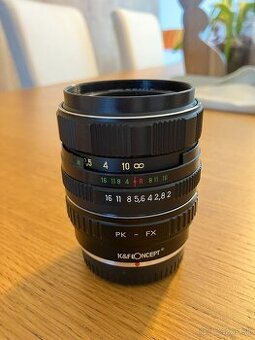 Predám objektív MC Helios 44K-4 (PK bajonet)