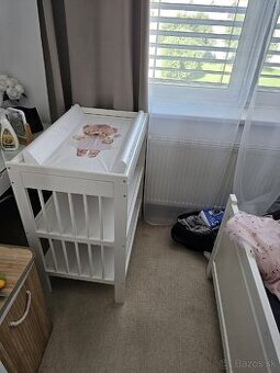 Ikea Gulliver - Prebaľovací stôl / pult biely