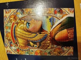 Puzzle 2D alebo 3 D krásna Nefertiti