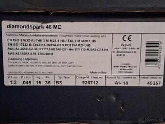 Drot 1,2 MIG MAG  CO²