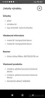 Prebalovaci pult/ Komoda