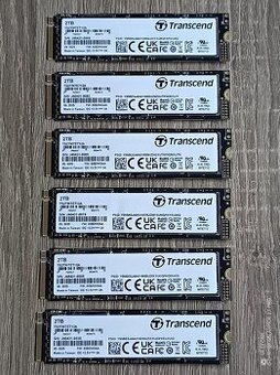 2TB Transcend MTE712A PCIe NVMe 4.0 x4 Industrial - 4 000TBW