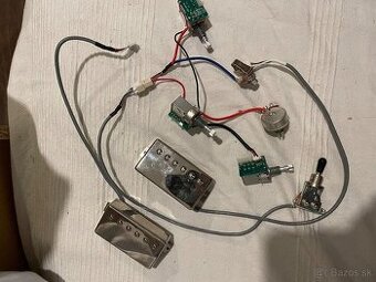 Epiphone Probucker 2 a 3 humbucker set + komplet elektronika