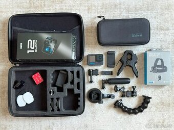 GoPro HERO 12 Black Edition - komplet výbava