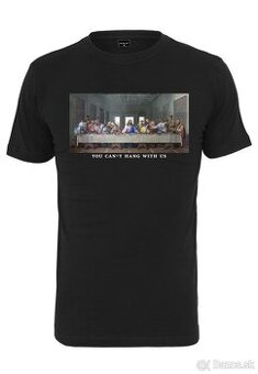 Nové Pánske tričko Can´t Hang With Us Tee black veľkosť XS