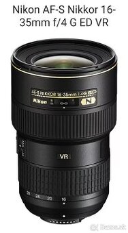 Nikkor 16-35 mm/f4
