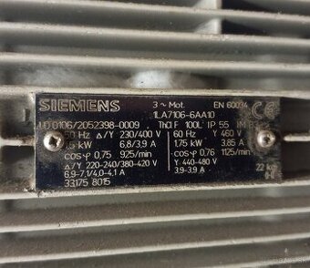 Elektromotor Siemens
