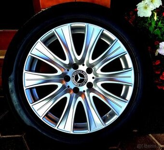 alu R18 5x112 orig. Mercedes, zimné pneu 245/45