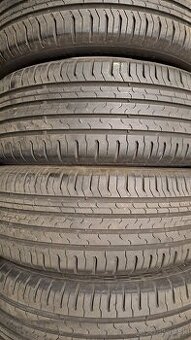Predám 4ks jazdené letné 205/55r16-91V Continental
