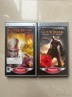 Playstation Portable 2x God Of War