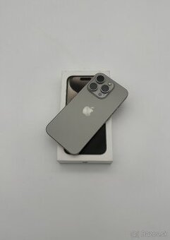 iPhone 15 Pro 128GB Natural Titanium + ZÁRUKA