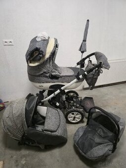 Predám kočiar značky adber len komplet