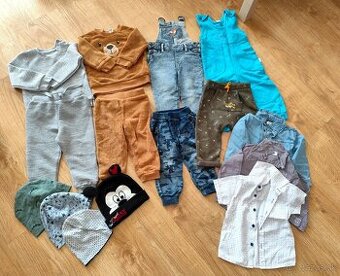 Balík veci pre chlapčeka 80/86