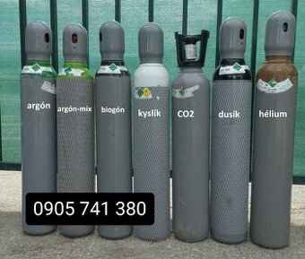 Argón,argón-mix,biogón,dusík,propán,propán-bután,sodastream