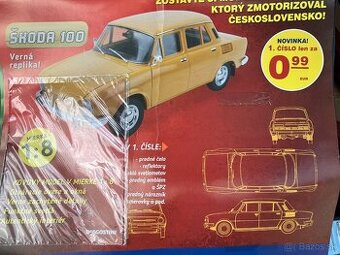 Škoda 100 model 1:8