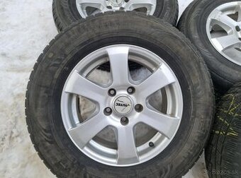 sada zimní Alu kola disky Hyundai Nissan 5x114,3