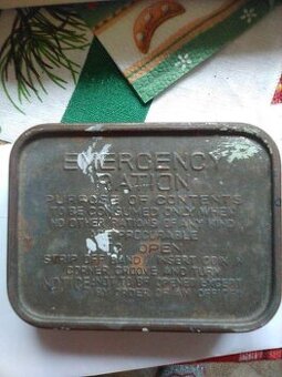 vojenská krabička - 1