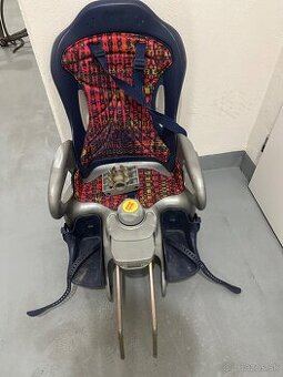 Zadná detská sedačka na bicykel