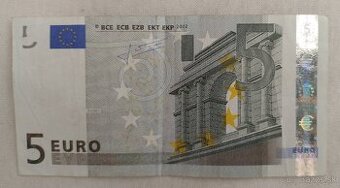 5 euro bankovka 2002 - PREDANÉ