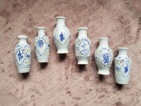 Mini vaza Cibulak porcelan 6x - 1