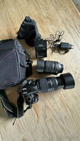 Predám Nikon D3100 s objektivmy - 1