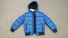 Zimná chlapčenská bunda pre 6-7 rokov