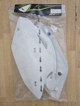 Tabuľky zadné Honda CRF 250R 04-05 biela