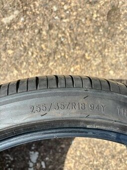 Predám letné pneumatiky R18 dvojrozmer