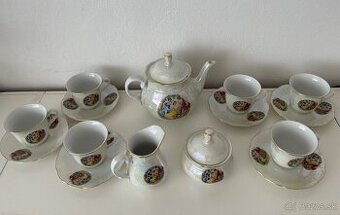 Porcelánový čajový servis